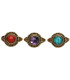 Anillo en Bronze avec Minéral -66-