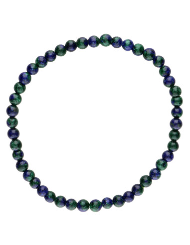 Bracelet d'azurite avec malachite...