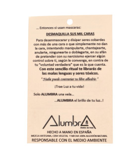 Vela Artigianale Grigio - Mil Caras