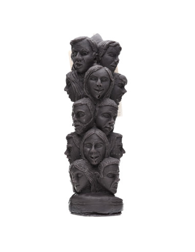 Vela Artisanale Noire - Mil Caras