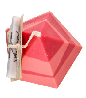Vela Artisanale - Pyramide Métaphysique Rose