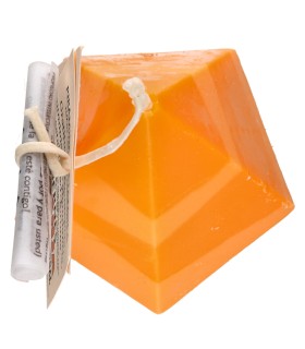 Vela Artisanale - Pyramide Métaphysique Orange