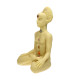 Vela Artesanal Creme - 7 Chakras Humano