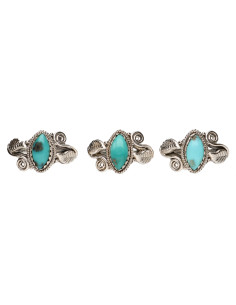 Anello bohemien di turchese... 2