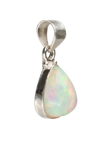 Ciondolo Goccia di Opale in Argento...