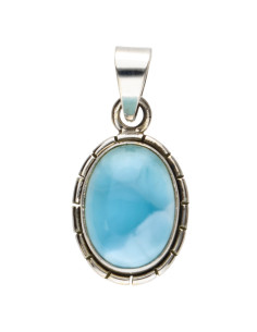 Colgante Larimar Oval...