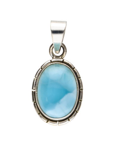 Colgante Larimar Oval Pendant in 925...