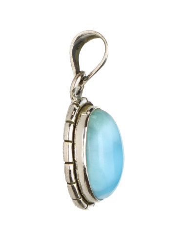 Colgante Larimar Oval Pendant in 925...