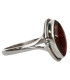 Anillo de Amber Bohemio en Plata de Ley 925