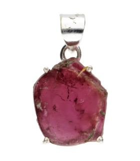 Colgante de Tourmaline Rose en Plata de Ley 925 (86W)
