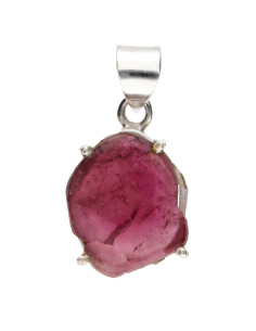 Pink Tourmaline Pendant in...