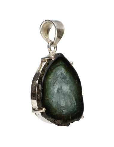 Colgante de Tourmaline Verte en Plata...