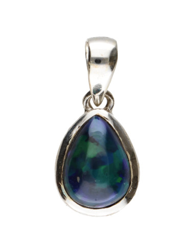Colgante de Black Opal en Sterling...