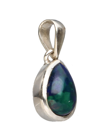Colgante de Black Opal en Sterling...