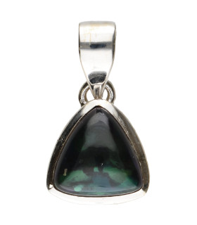 Colgante di Opale Nero in Argento Sterling 925 (4X)