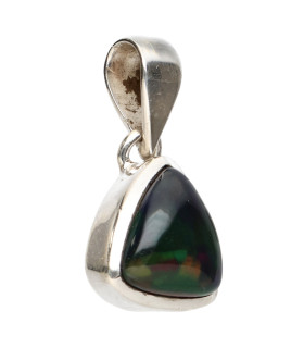 Colgante di Opale Nero in Argento Sterling 925 (4X)