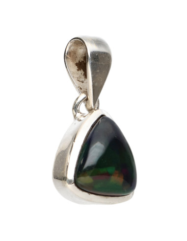 Colgante d’Opale Noire en Argent...