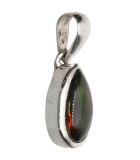 Colgante d’Opale Noire en Argent Sterling 925 (8X)