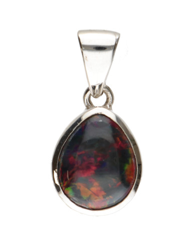 Colgante de Black Opal in Sterling...