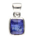 Colgante de Tanzanita in 925 Sterling Silver (51X)
