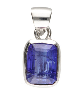 Colgante di Tanzanita in Argento Sterling 925 (52X)