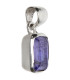 Colgante de Tanzanita en Plata de Ley 925 (52X)