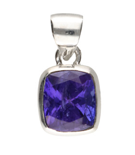 Colgante di Tanzanite in Argento Sterling 925 (57X)