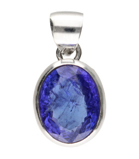 Colgante di Tanzanite in Argento Sterling 925 (61X)