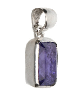 Colgante di Tanzanite in Plata de Ley 925 (63X)