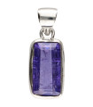 Colgante of Tanzanite in Sterling Silver 925 (64X)