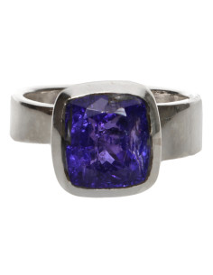 Anillo of Tanzanite in 925...
