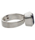 Anillo de Tanzanite en Argent Sterling 925 (66X)
