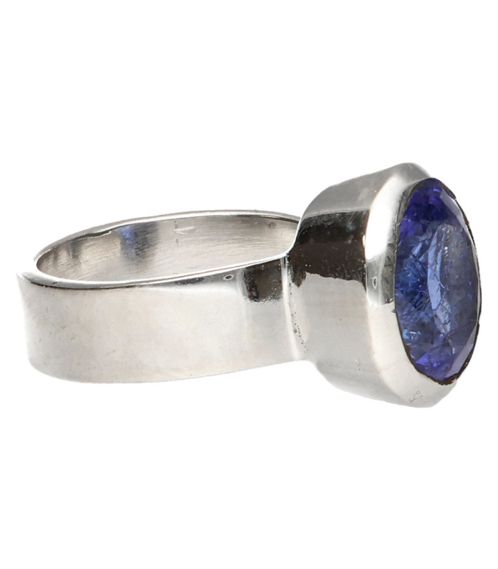 Anillo of Tanzanite in Sterling Silver 925 (68X)