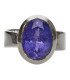 Anillo de Tanzanite en Argent Sterling 925 (70X)