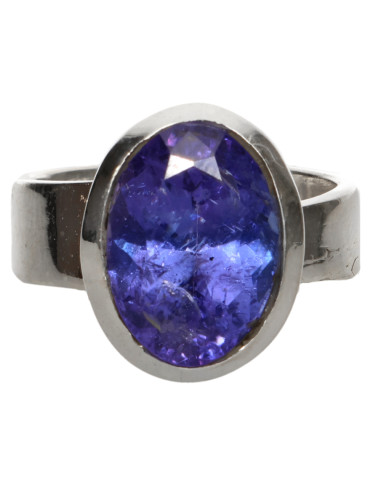 Anel de Tanzanite em Prata de Lei 925...