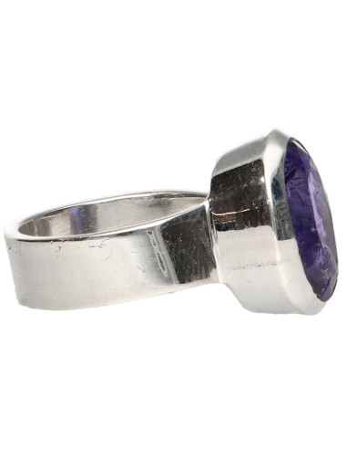 Anel de Tanzanite em Prata de Lei 925...