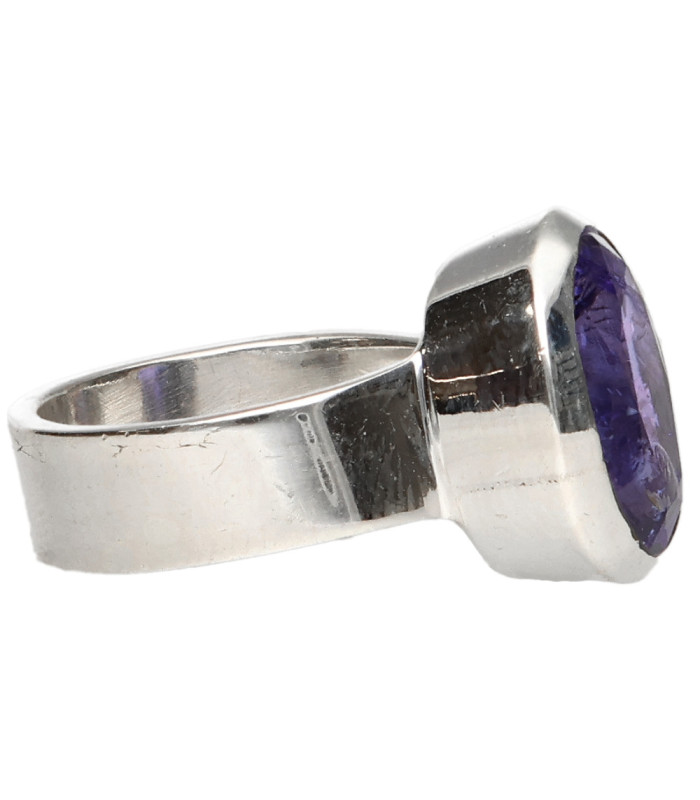 Anillo of Tanzanite in Sterling Silver 925 (71X)