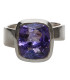 Anello di Tanzanite in Argento Sterling 925 (72X)