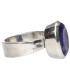 Anillo de Tanzanite en Argent Sterling 925 (73X)