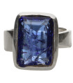 Anillo de Tanzanita en Argent Sterling 925 (75X)