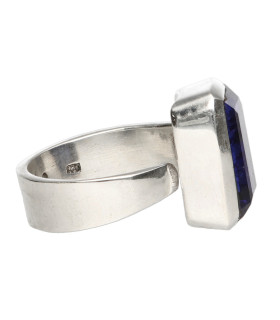 Anillo de Tanzanita en Argent Sterling 925 (75X)