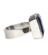Anneau de Tanzanite en Argent Sterling 925 (76X)
