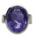 Anillo de Tanzanita en Plata de Ley 925 (77X)