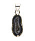 Geodino Agate Pendant in Sterling Silver 925 (81X)