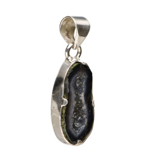 Colgante de Geodino d'Agate en Argent Sterling 925 (81X)