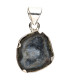 Colgante de Geodino d'Agate en Plata de Ley 925 (97X)