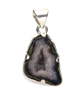 Colgante de Geodino d'Agate en Argent Sterling 925 (1Y)