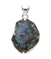 Geodino Agate Pendant in 925 Sterling Silver (5Y)