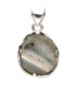 Agate Geodino Pendant in 925 Sterling Silver (7Y)