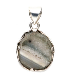 Colgante de Geodino d’Agate en Argent Sterling 925 (7Y)